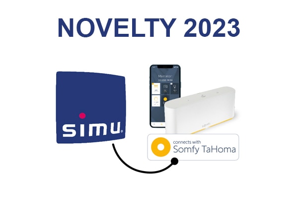 SIMU Hz and BHz products and accessories become compatible with TaHoma®  switch of Somfy - Simu
